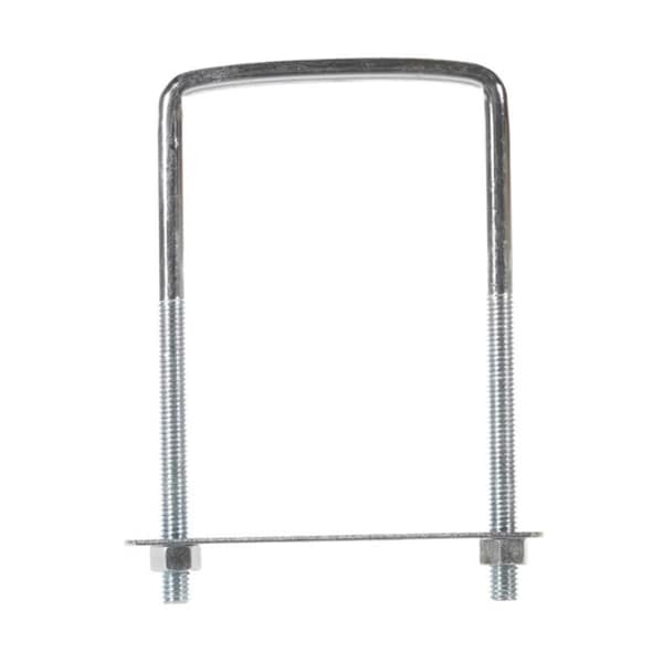 Homepage 02-3453-625 Square Bend U-Bolt Zince 0.375 x 3.7 x 6 in., 5PK HO153320 - main